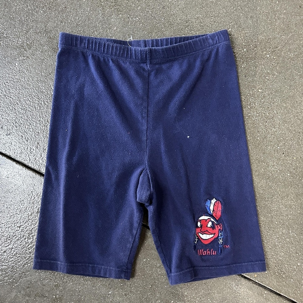 Cleveland Marika Wahlu Shorts Womens L Blue Made In USA Coolmax Stretch Athletic
